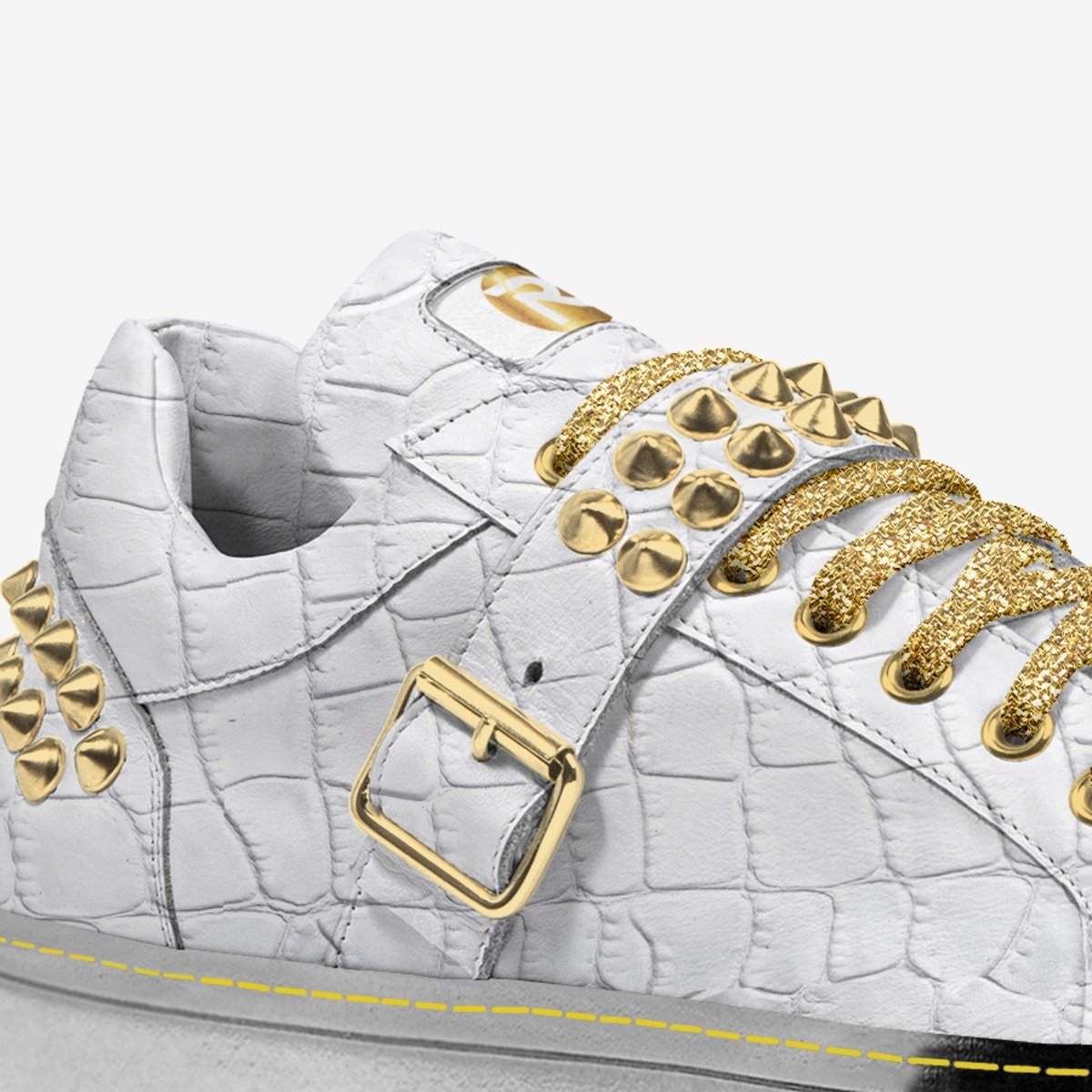 1738 Spike Fashion Low Top - Edgy low-top sneakers with unique spike details.
