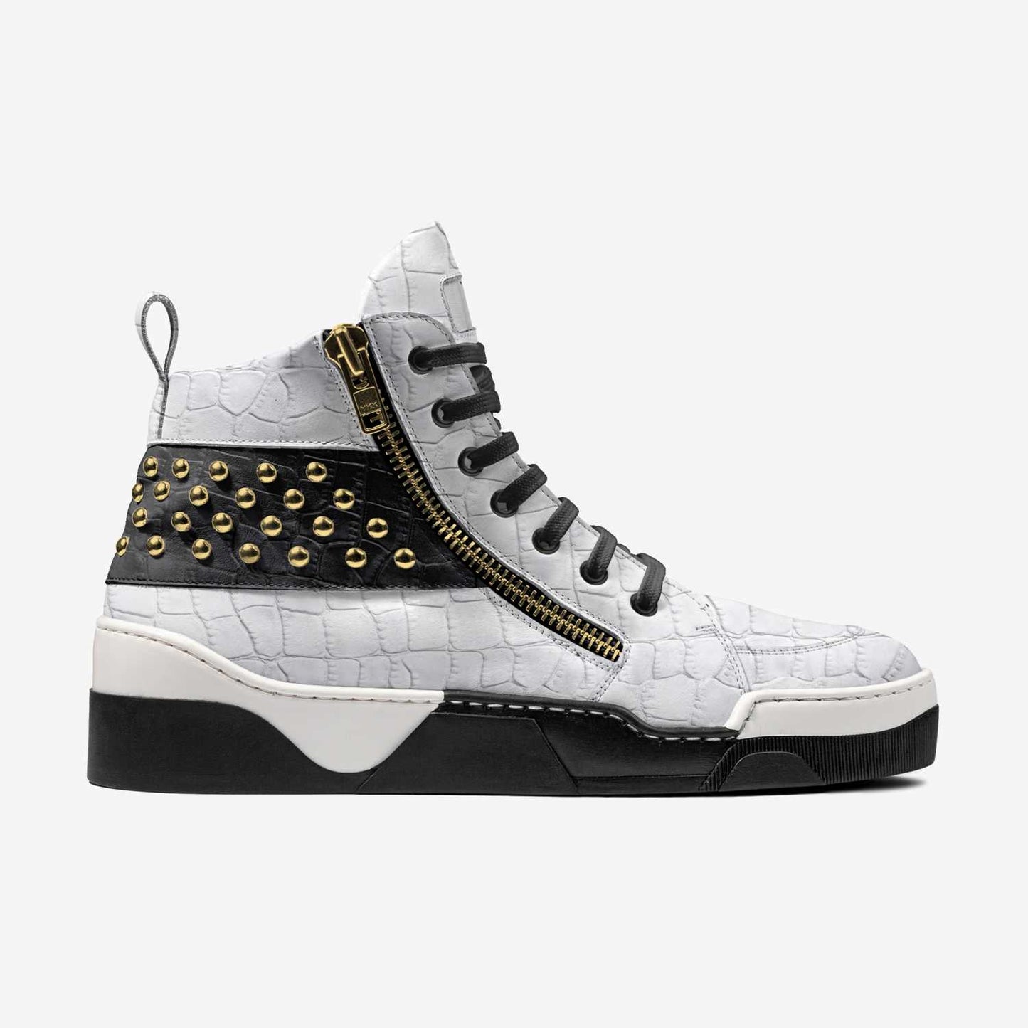 Lavished Fashion Studs High Top - Stylish and bold high-top sneakers with studded details