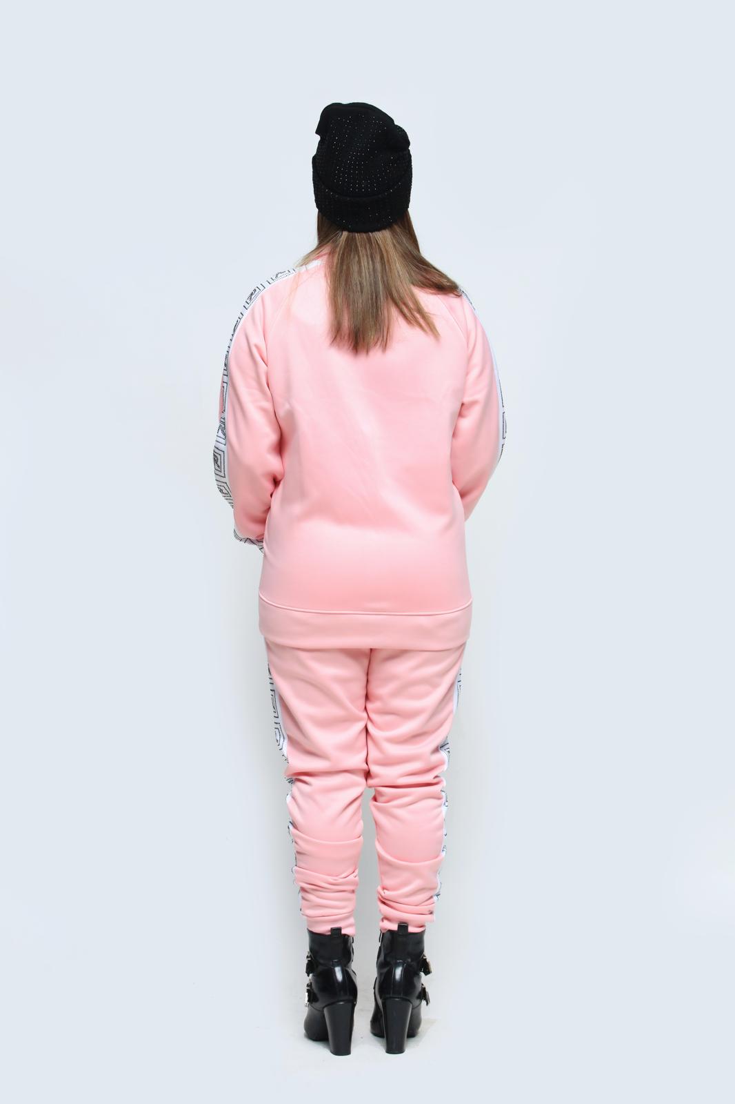 Prestige Prime Tracksuit Pink - A trendy and comfortable pink tracksuit for a fashionable sporty look.