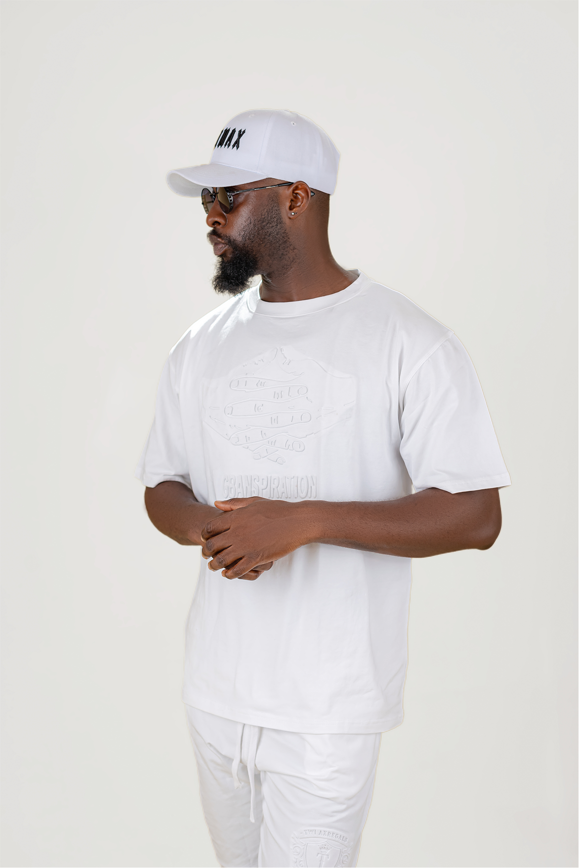 TWINAX All-White Embossed Set