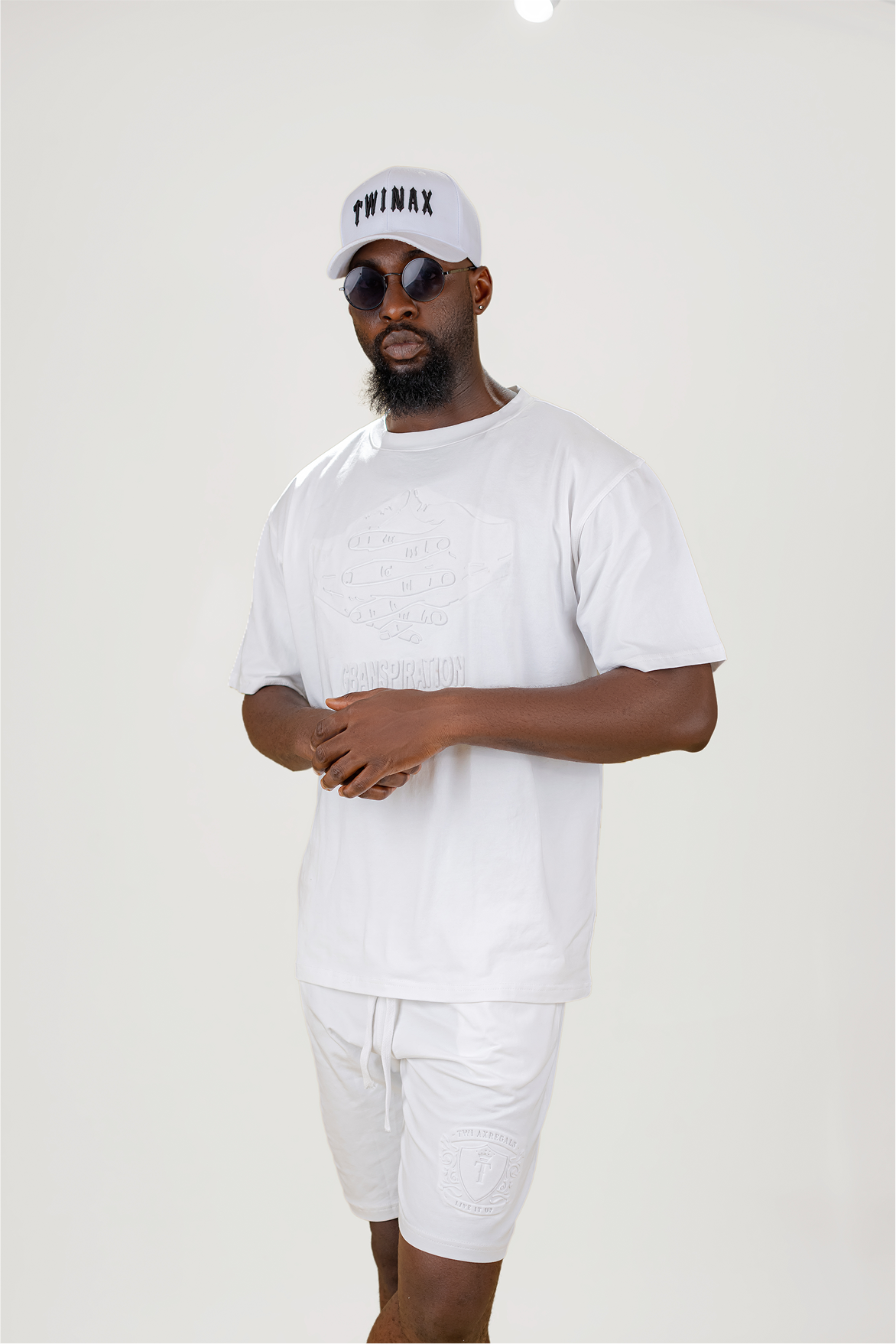 TWINAX All-White Embossed Set