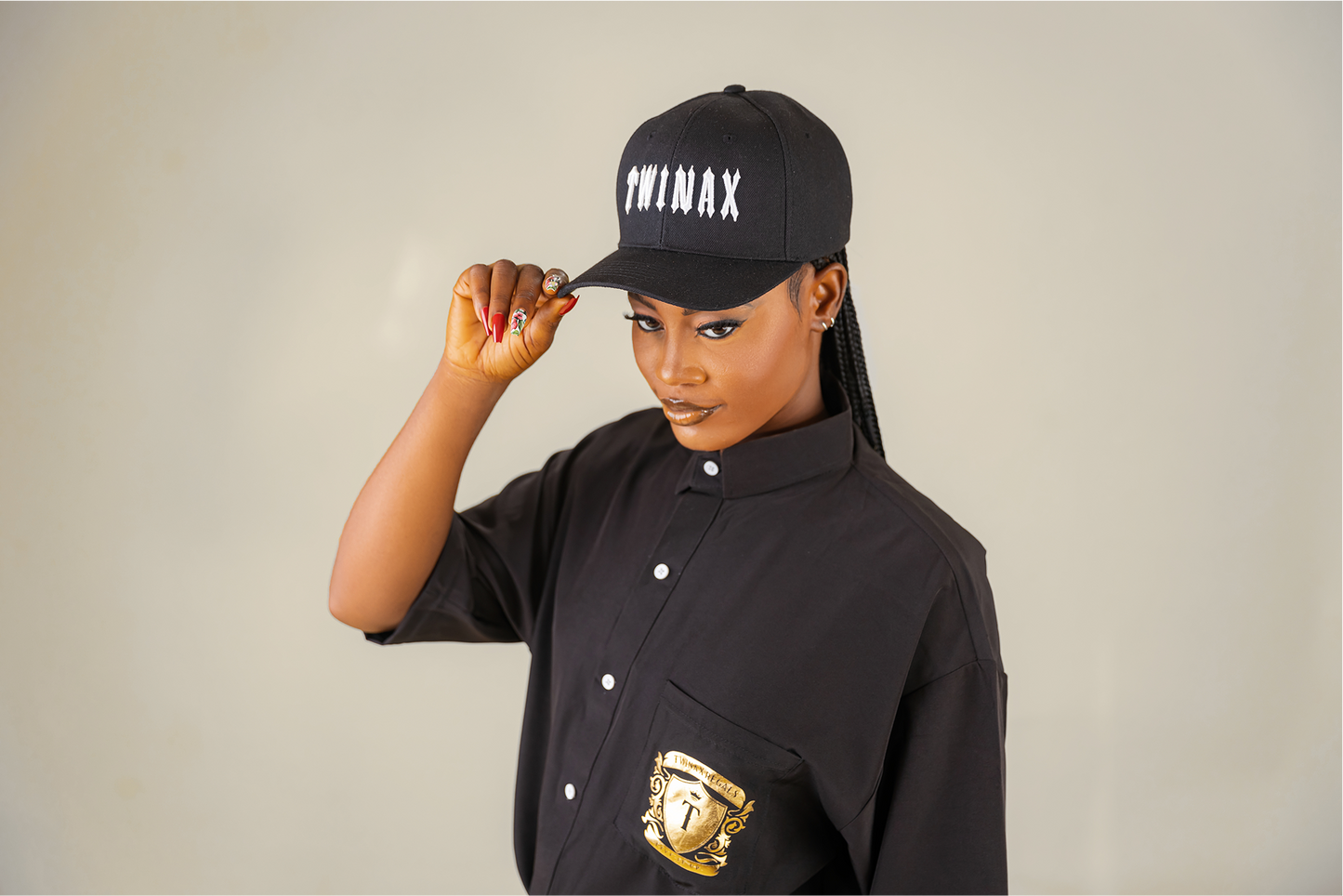 Twinax Streetwear Set – Black Crest Edition